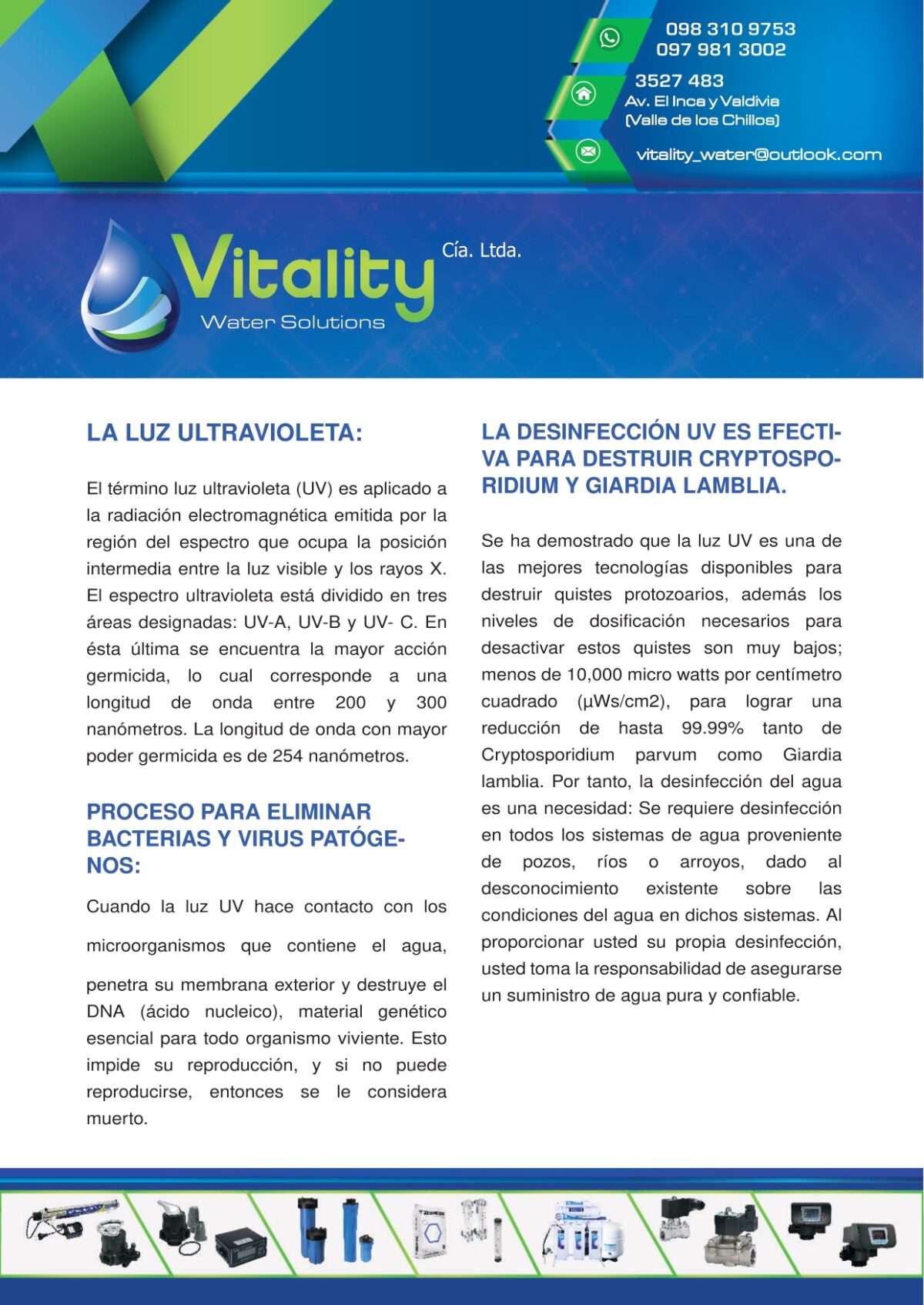 L Mpara Ultravioleta Gpm Philips Set Completo Vitality Water