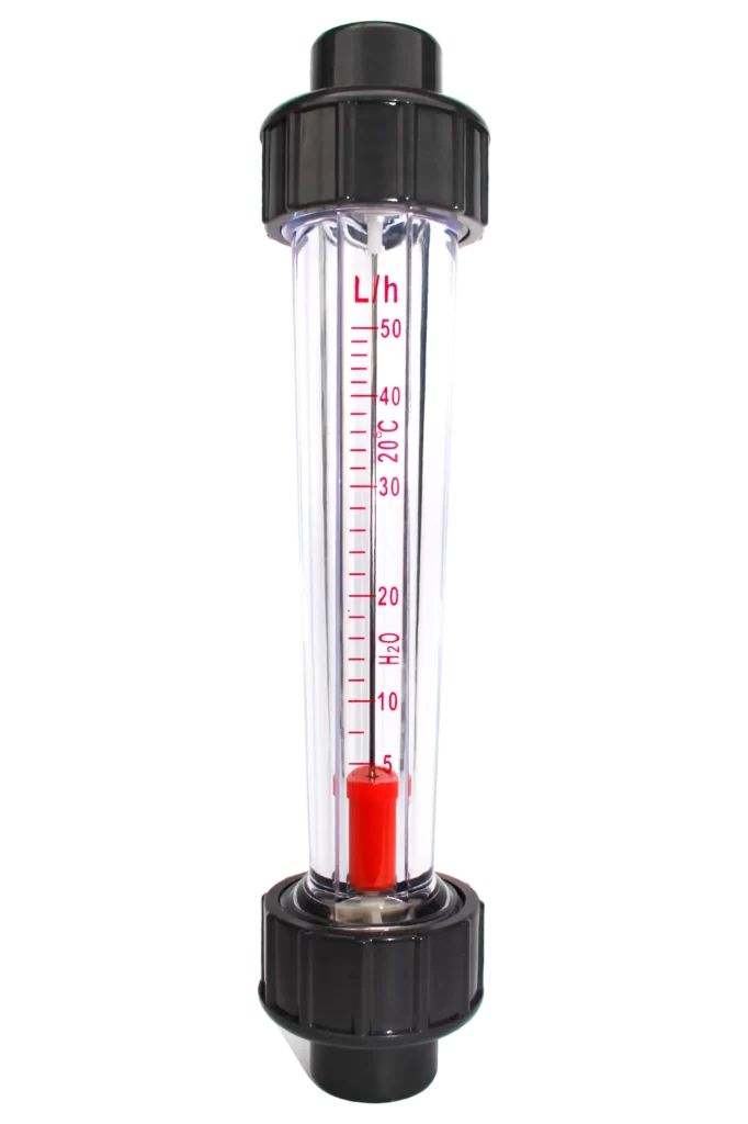 Medidor de Flujo LINEAL DE 0.5L A 50L MILIMETRICO